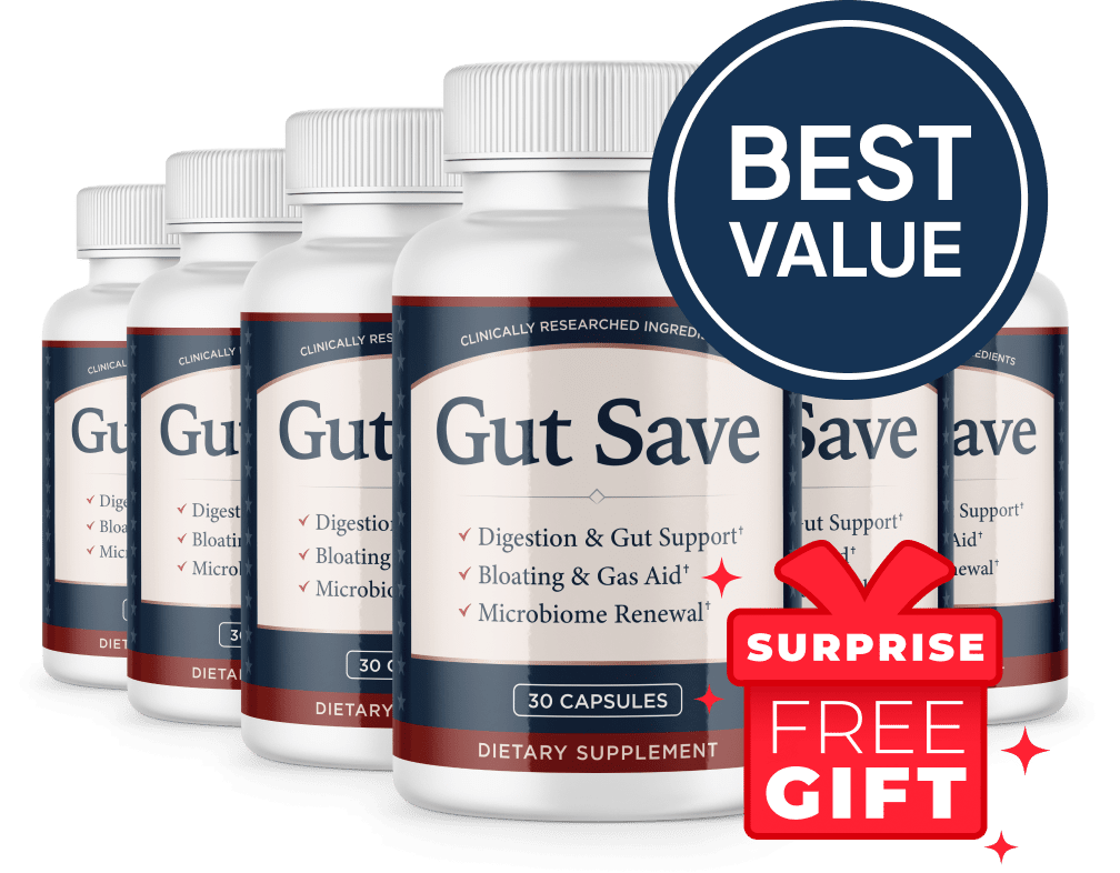 GutSave 6-bottle package