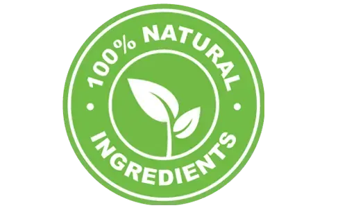 All natural ingredients badge
